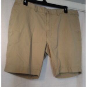 Polo Ralph Lauren Shorts Mens 40 Brown Tyler Pleated Front Chino Golf Preppy